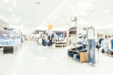 Soyut bulanıklık ve ufuk alışveriş merkezi mağazası