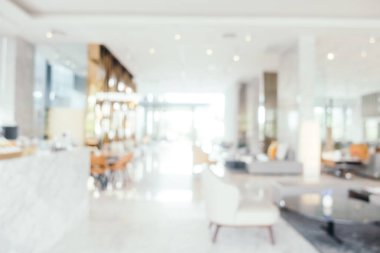 Bulanıklık otel lobi iç yaşam alanı