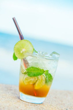 İçme mojito cam buz