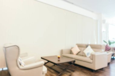 Bulanıklık otel lobi iç yaşam alanı