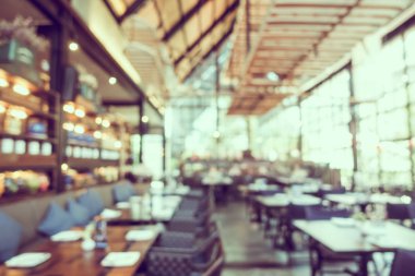 Soyut bulanıklık kahvehane kafe ve Restoran iç