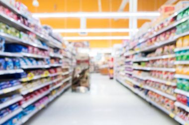 Soyut bulanıklık süpermarket derpartment mağaza