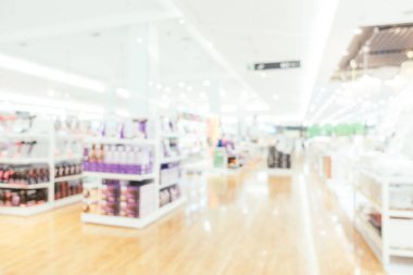 Soyut bulanıklık ve ufuk alışveriş merkezi mağazası