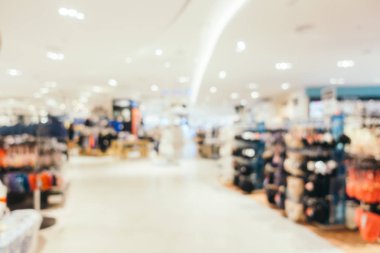 Soyut bulanıklık ve ufuk alışveriş merkezi