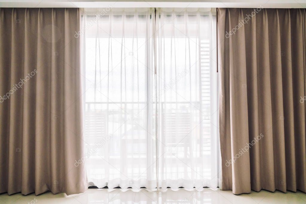 Curtains window decoration