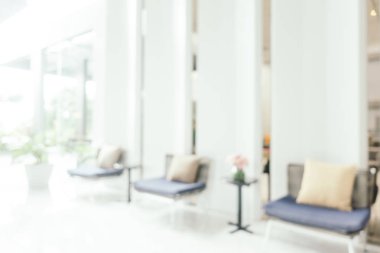 Bulanıklık otel lobi iç yaşam alanı