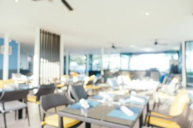 Soyut bulanıklık kahvehane kafe ve Restoran iç