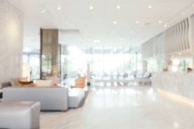 Bulanıklık otel lobi iç yaşam alanı