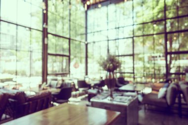 Soyut bulanıklık kahvehane kafe ve Restoran iç