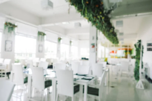 Abstrakti hämärtää bokeh ja defocused kahvila ja ravintola — kuvapankkivalokuva