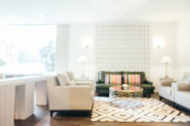 Bulanıklık otel lobi iç yaşam alanı