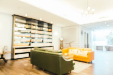 Bulanıklık otel lobi iç yaşam alanı