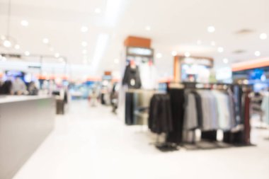 Soyut bulanıklık ve ufuk alışveriş merkezi mağazası