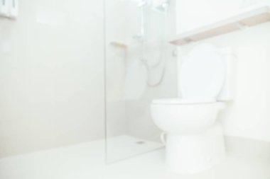 Soyut bulanıklık tuvalet