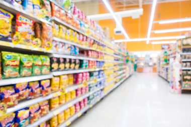 Soyut bulanıklık süpermarket derpartment mağaza