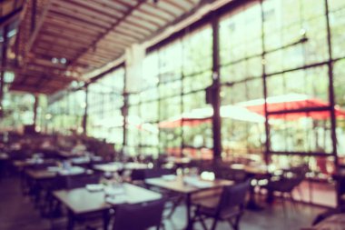 Soyut bulanıklık kahvehane kafe ve Restoran iç