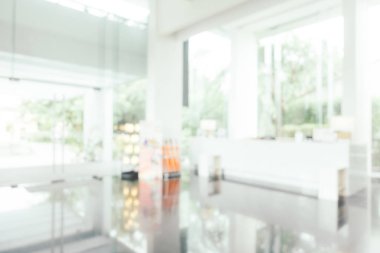 Bulanıklık otel lobi iç yaşam alanı