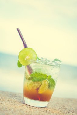 İçme mojito cam buz