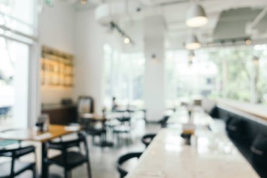 Soyut bulanıklık ve ufuk Restoran iç