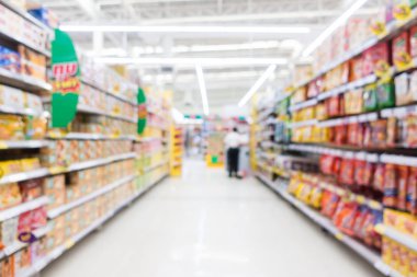 Soyut bulanıklık süpermarket derpartment mağaza