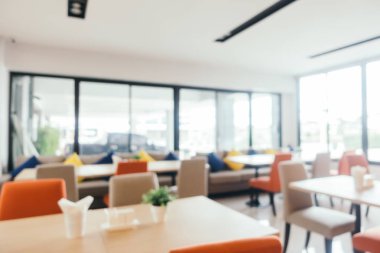 Soyut bulanıklık ve ufuk lobi otel iç