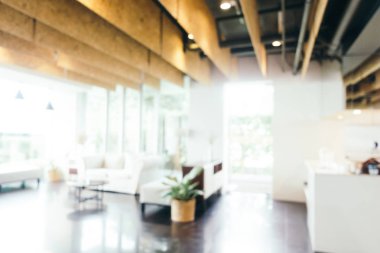 Bulanıklık otel lobi iç yaşam alanı