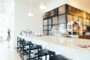 Soyut bulanıklık ve ufuk Restoran iç