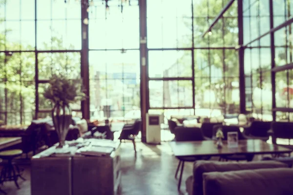Абстрактное размытое кафе и интерьер ресторана — стоковое фото