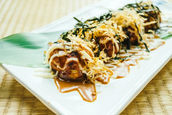 Takoyaki kulkowych squid — Zdjęcie stockowe