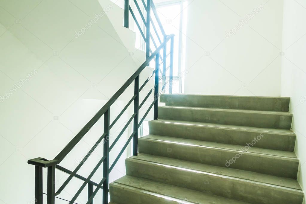 Emergency and evacuation exit stair