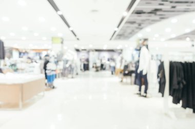 Soyut bulanıklık ve ufuk alışveriş merkezi mağazası