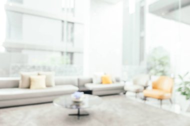 Bulanıklık otel lobi iç yaşam alanı
