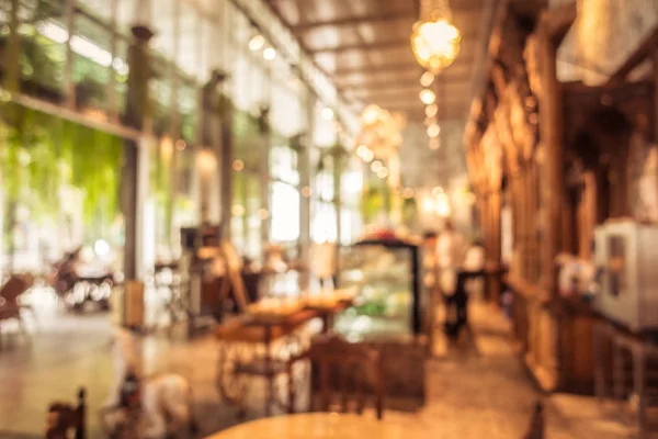 Soyut bulanıklık ve ufuk restoran ve kafe Cafe Inte