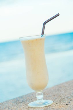 Muz smoothies içme buz 