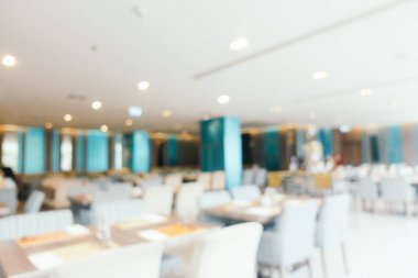 Soyut bulanıklık ve ufuk restoran ve kafe