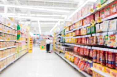 Soyut bulanıklık süpermarket derpartment mağaza