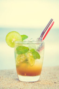 İçme mojito cam buz