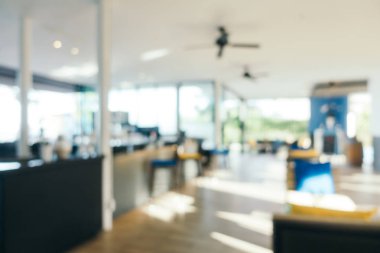 Soyut bulanıklık kahvehane kafe ve Restoran iç