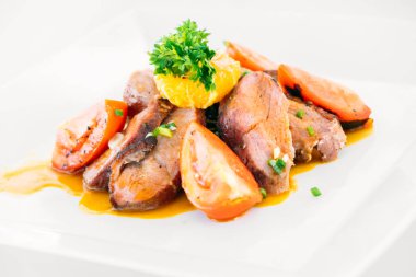 Et tatlı soslu ızgara duck meme