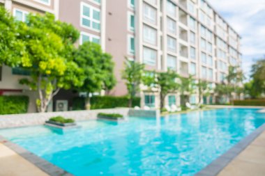 Soyut bulanıklık ve Yüzme Havuzu defocus