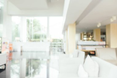 Bulanıklık otel lobi iç yaşam alanı