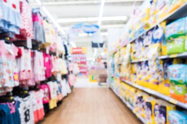 Soyut bulanıklık süpermarket derpartment mağaza