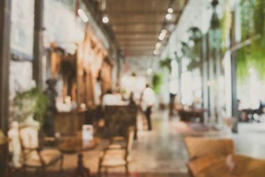 Soyut bulanıklık ve ufuk restoran ve kafe Cafe Inte