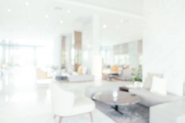 Bulanıklık otel lobi iç yaşam alanı