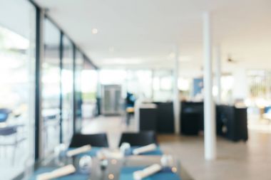 Soyut bulanıklık kahvehane kafe ve Restoran iç