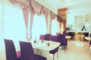 Soyut bulanıklık ve ufuk restoran ve kafe Cafe Inte