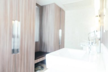 Soyut bulanıklık ve ufuk banyo ve tuvalet iç