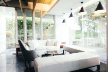 Bulanıklık otel lobi iç yaşam alanı