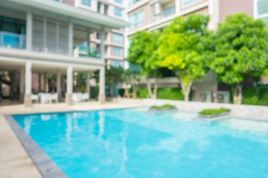 Soyut bulanıklık ve Yüzme Havuzu defocus