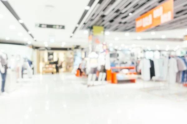 Borrão abstrato e shopping center desfocado em loja de departamento — Fotografia de Stock